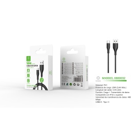 Cable de Datos MX0003 USB...