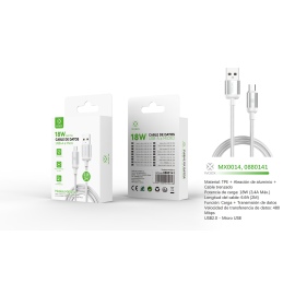Cable de Datos MX0014 USB...