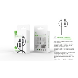4 IN 1Cable de Datos MX0036...