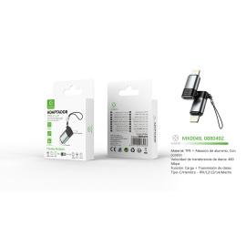 Adapter MX0049 Type-C/F to...