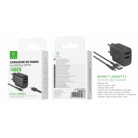 WOOX MX0071 ADAPTADOR DE 2...