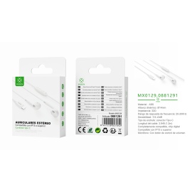 WOOX MX0129 AURICULARES CON...