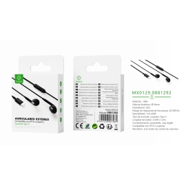 WOOX MX0129 AURICULARES CON...