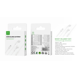 WOOX MX0130 AURICULARES CON...